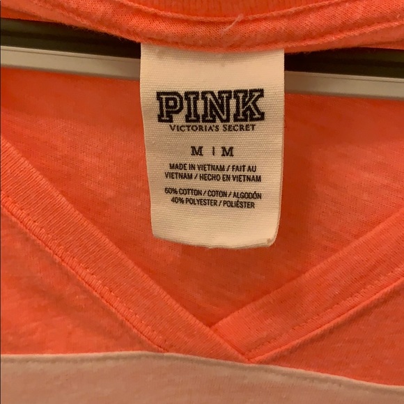 Pinkish- Orange long sleeve t shirt - Picture 3 of 3